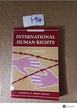 International Human Rights 2nd Ed By Jack Donnelly