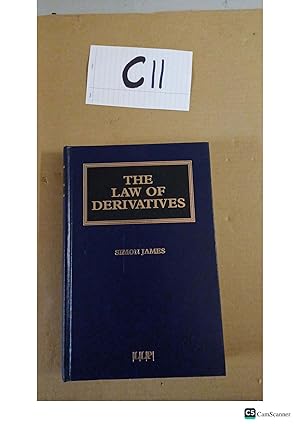 The Law Of Derivatives 1999 By Simon James