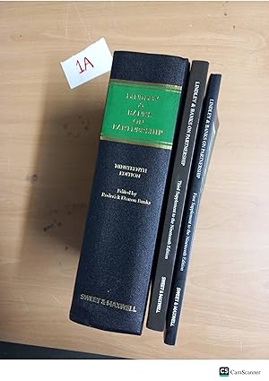 Lindley And Banks On Partnership 19th Ed With Supplements By Roderick I'Anson Banks Sweet And Maxwell