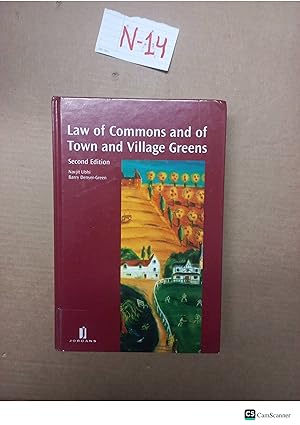 Law Of Commons And Of Town And Village Greens 2nd Ed By Ubhi And Denyer-Green