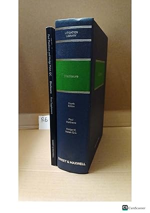 Disclosure 4th Ed With Supplement By Matthews And Malek