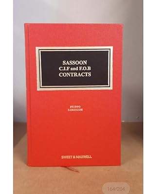 SASSOON C.I.F and F.O.B CONTRACTS 6th edition FILIPPO LORENZON