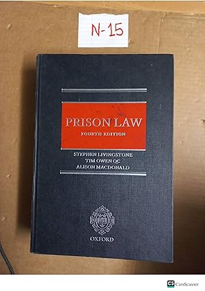 Prison Law 4th Ed By Livingstone And Owen