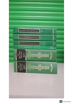 The Civil Court Practice 2017 Vol 1,2 With Operator's File And Supplements Full Set