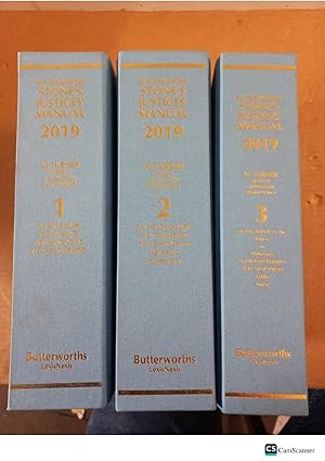 Butterworths Stone's Justices Manual 2019 Vol 1-3 By Turner