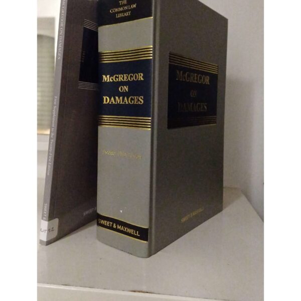 Megregor On Damages 21st Ed Sweet And Maxwell The Common Law Library With Supplement