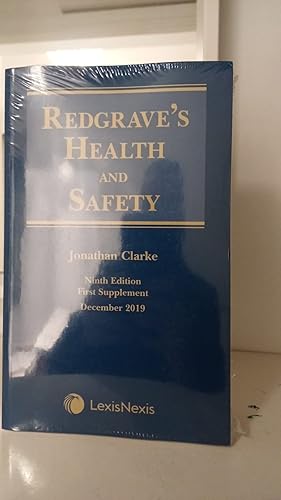 Redgrave's Health And Safety 9th Ed Supplement 2019 By Jonathan Clarke