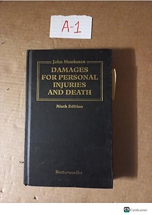 Damages For Personal Injuries And Death 9th Ed By John Munkman