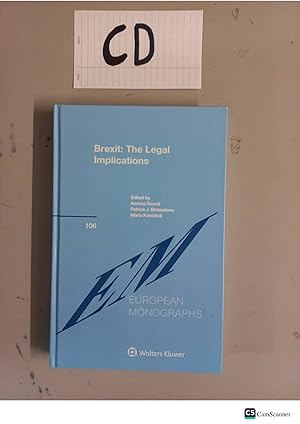 Brexit: The Legal Implications 106 By Biondi And Maria Kendrick