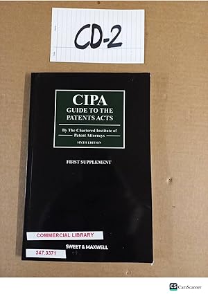 CIPA Guide to the Patents Act 6th Ed supplement