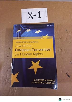 Law of the European Convention on Human Rights 3rd Ed by Harris and Warbrick