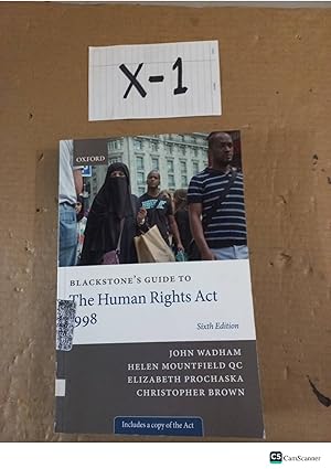 Blackstone's Guide To The Human Rights Act 1998 6th Ed By Wadham And Mountfield