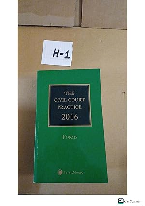 The Civil Court Practice 2016 Forms