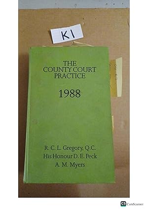 The County Court Practice 1988 By Gregory And E Peck