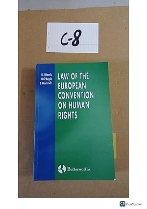 Law Of The European Convention Of Human Rights By Harris And O'Boyle