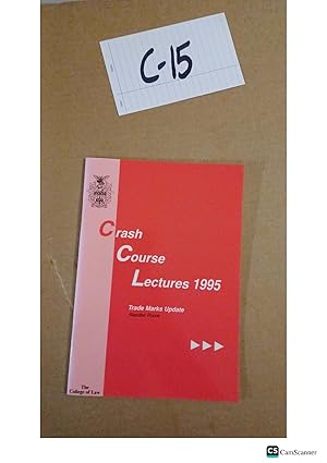 Crash Course Lectures 1995 By Alasdair Poore