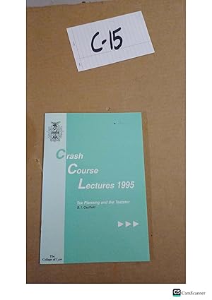 Crash Course Lectures 1995 By B I Caulfield