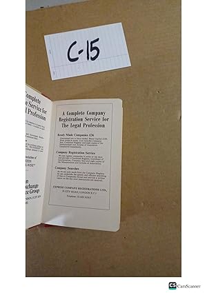 A Complete Company Registration Service For The Legal Profession