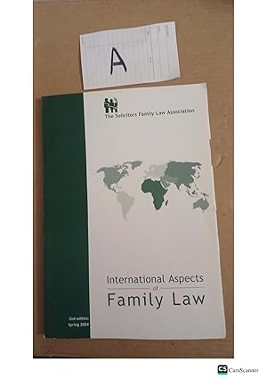 International Aspects Of Family Law 2004 2nd Ed