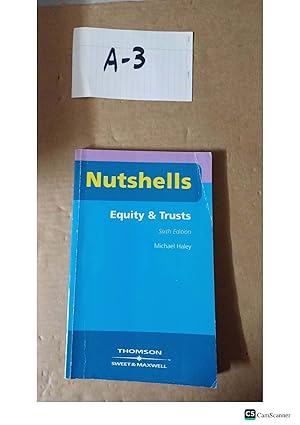 Nutshells Equity & Trusts 6th Ed by Michael Haley