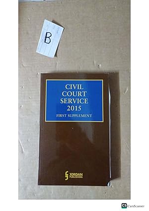Civil Court Service 2015 First Supplement
