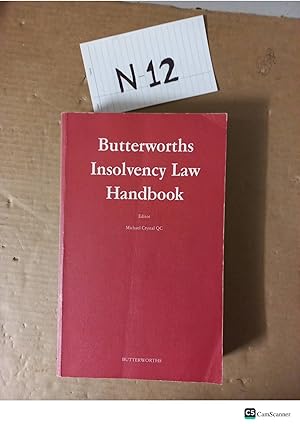 Butterworths Insolvency Law Handbook By Michael Crystal