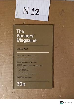 The Bankers' Magazine 1971
