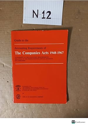 The Companies Acts 1948-1967