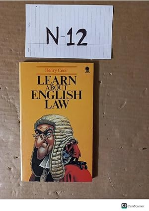 Learn About English Law By Henry Cecil