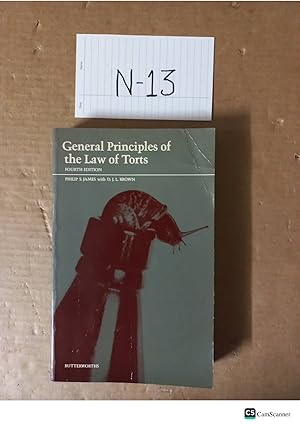 General Principles Of The Law Of Torts 4th Ed By Philip James And I. Brown
