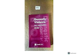 Domestic Violence Law And Practice 5th Ed By Roger Bird