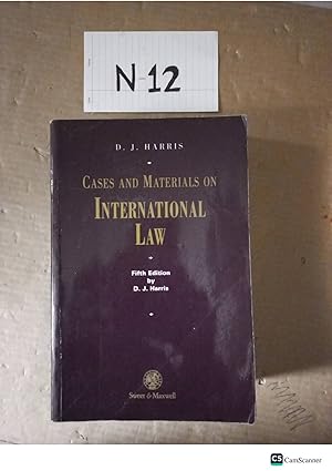 Cases And Materials On International Law 5th Ed By D J Harris