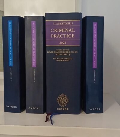 Blackstone Criminal Practice 2023