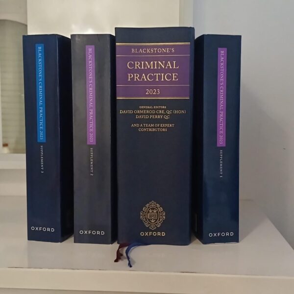 Blackstone Criminal Practice 2023