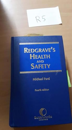 Redgrave's Health and Safety fourth edition by Michael Ford