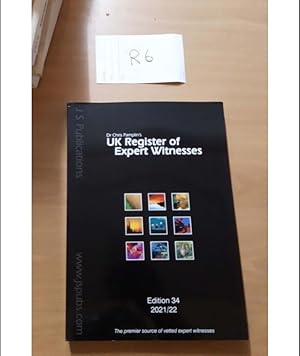 UK Register of Expert Witness edition 34 2021/22 by Chris Pamplin's