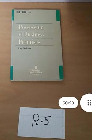 Possession of Business Premises 1st Edition by Garry Webber
