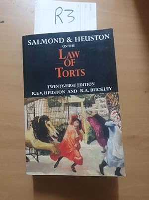 Law of Torts Twenty-first Edition by Heuston and Buckley