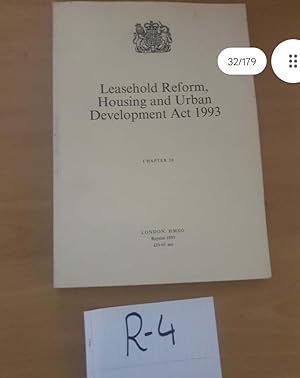 Leasehold Reform, Housing and Urban Development Act 1993 Chapter 28