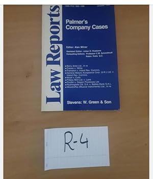 Law Reports Palmer's Company Cases October 1985 Edited by Alan Milner