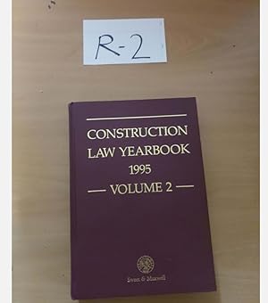 Construction Law Yearbook 1995 by John Uff and Furst