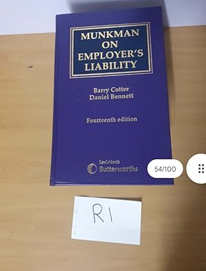 Munkman on Employer's fourteenth edition by Barry and Daniel