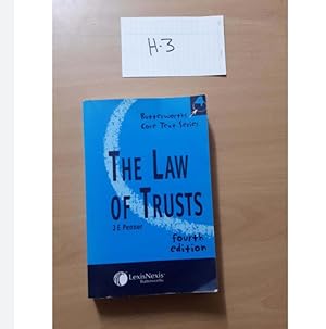 THE LAW OF TRUSTS Fourth Edition BY. J. E.penner