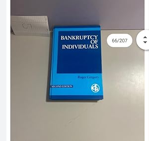 BANKRUPTCY OF INDIVIDUALS 2nd Edition By Gregory