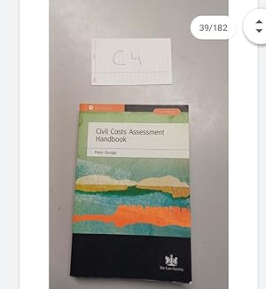 Civil Costs Assessment Handbook 2nd Edition by Peter Burdge