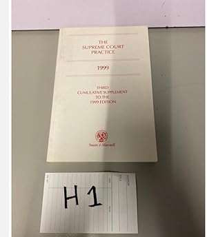 THE SUPREME COURT PRACTICE 1999 supplement to 1999 Edition