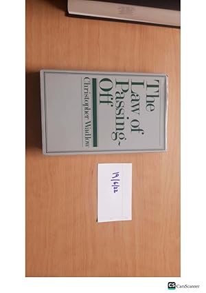 The Law of Passing- Off Christopher Wadlow