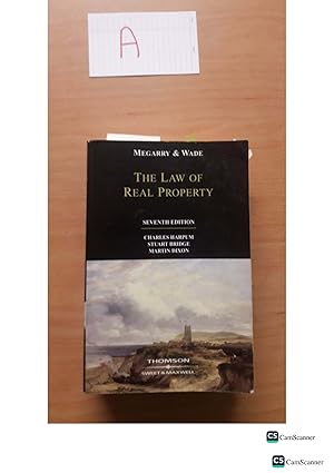 MEGARRY & WADE THE LAW OF REAL PROPERTY SIXTH EDITION CHARLES HARPUM