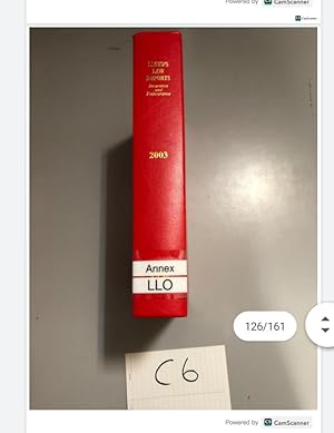 LLOYD'S LAW REPORTS Insurance and Reinsurance 2003