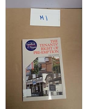 THE TENANTS' RIGHT OF PRE-EMPTION By: PHILLIP KENNY